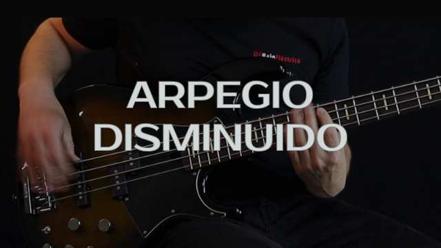 arpegio disminuido en bajo