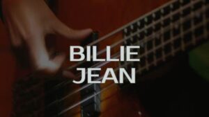 billie jean bass tab para bajo