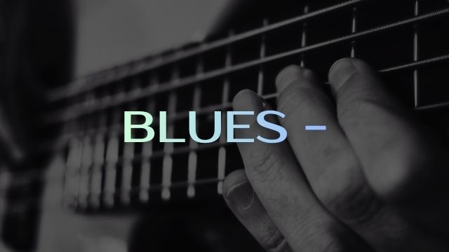 escala de blues en bajo