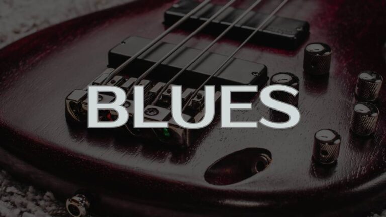 curso de bajo blues
