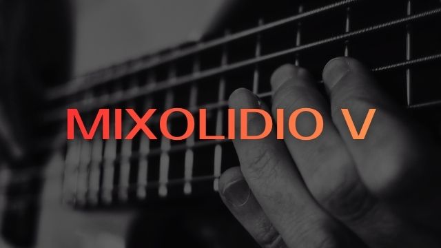 escala mixolidia o modo mixolidio para bajo