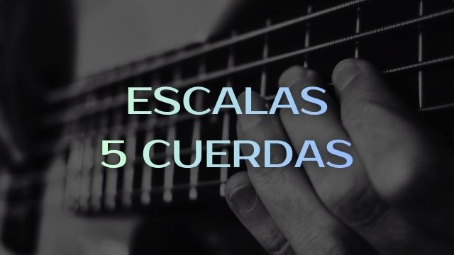 escalas para bajo 5 cuerdas