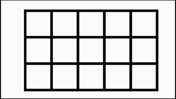 Digitación de la pentatónica menor en bajo empezando con dedo 1 en el mástil animada