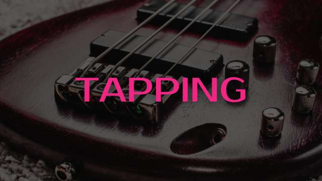tapping para bajo