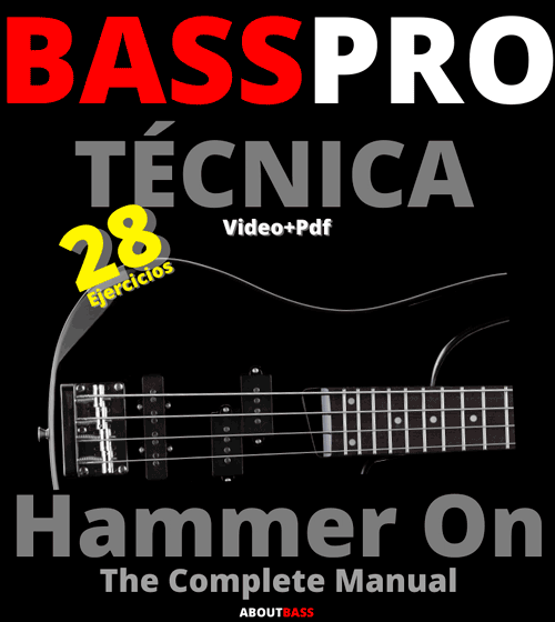 método de hammer on para bajo