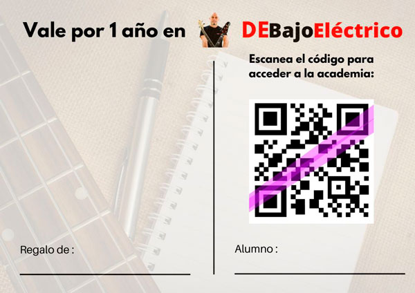 Regalo para un bajista