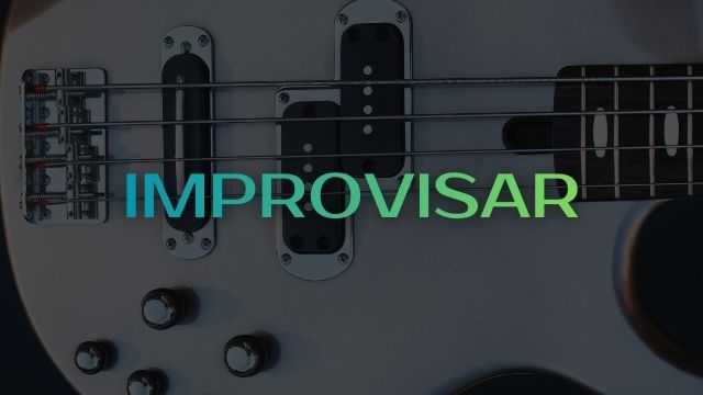 las escalas para improvisar con bajo