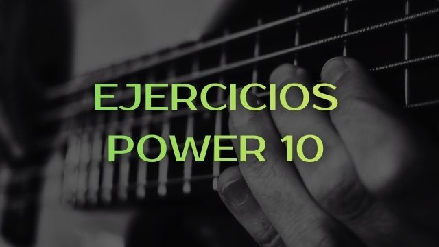 Ejercicios técnicos para bajo eléctrico – rutina Daily Power 10