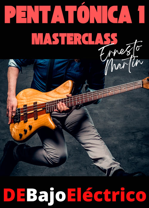 mini curso masterclass de escala pentatónica mayor en el bajo eléctrico