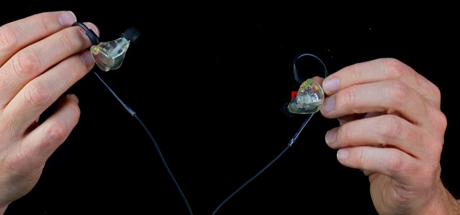 Auriculares in ear Xvive T9 para bajistas y músicos